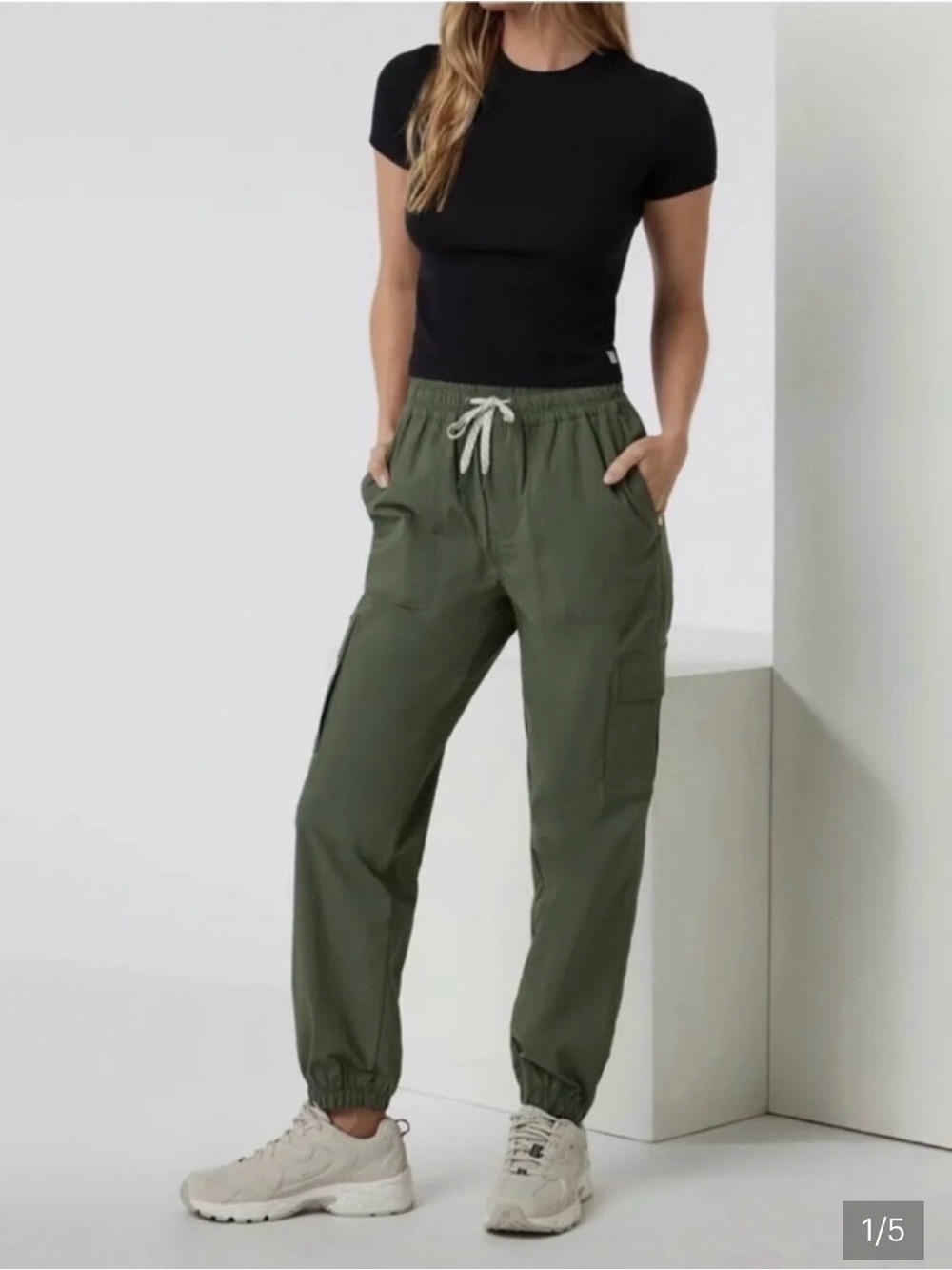 VUORI Burch High Rise Performance Jogger (XS)